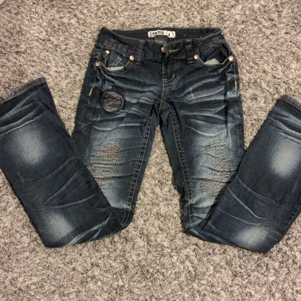 Zana Di Vintage Jeans, dark wash, Size 1